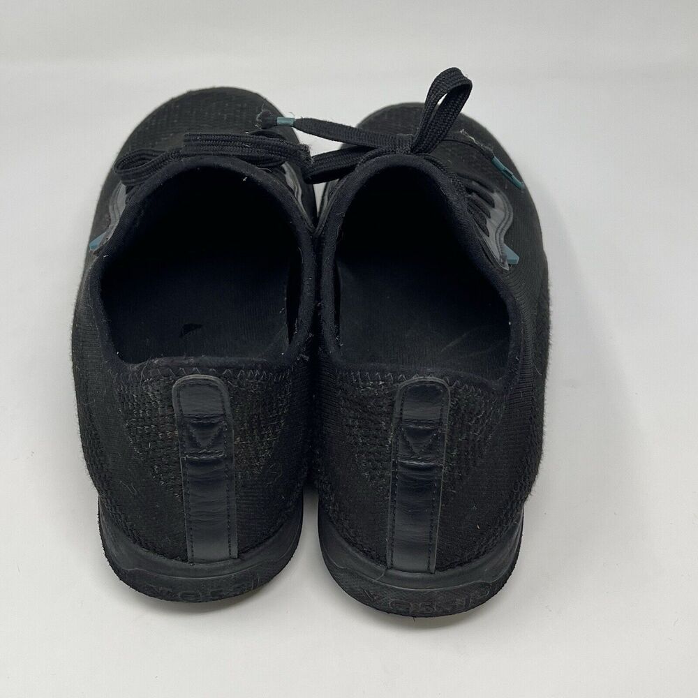 Vessi Weekend Sneakers Mens 10 Asphalt Black Fabric Waterproof Vegan Comfort - Picture 8 of 16